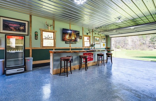 Nekoosa House | Waterfront Nekoosa Home w/Dock, Views & More!