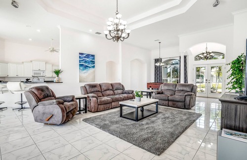 Gulf Cove House | Waterfront Oasis W/Private Pool, Dock, Fast WiFi & Ideal Location - Dogs OK