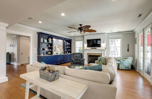 Riviera House | Waterfront Ocean City Escape w/ Large Deck, Pool!