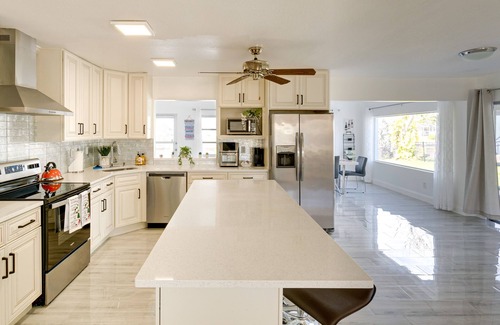 Gulf Cove House | Waterfront Port Charlotte Gem w/Gas Grill + Lanai