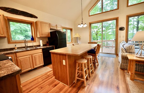 Presque Isle House | Waterfront Private home, Pet-friendly, Canoe Included! Fall Dates Available!