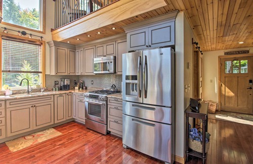 Gilmanton House | Waterfront Retreat w/Private Dock & Beach Area!