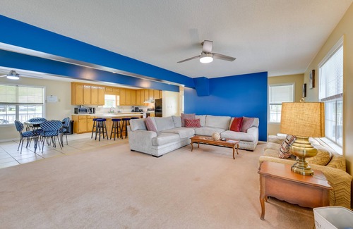 Milledgeville House | Waterfront Sparta Retreat w/Dock, Deck & Grill