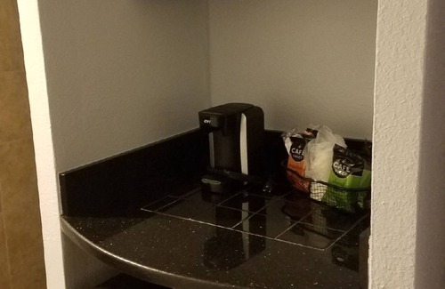 Trailer Estates Hotel | WATERFRONT STUDIO UNIT 107 at the Ramada Inn Sara Bay Marina 7150 N Tamiami Tr