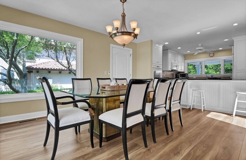 Shell Island House | Waterfront Retreat steps from Beach Access, 2 Boat Slips, Hot Tub & Elevator