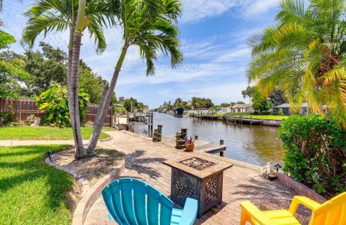 Florida Ridge House | Waterfront Vero Beach Home with Pool and Boat Dock!