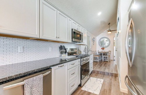 Saint Johns House | Waterfront w/Boat Dock: Retreat on Indian Lake