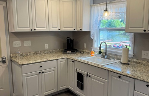 Moultonborough Cottage | Waterfront Winnipesaukee 3 BR/2 BA Cottage with Private Dock and Sandy Beach