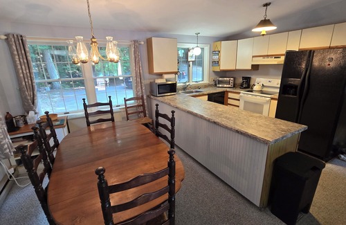 Moultonborough House | Waterfront Winnipesaukee Lake House with Dock, Deck and Views