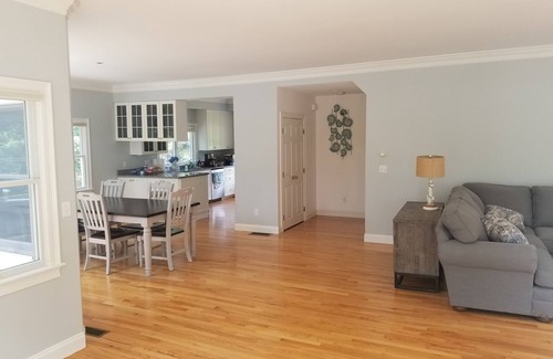 New Seabury House | Waterfront with Dock and heated Pool in New Seabury area