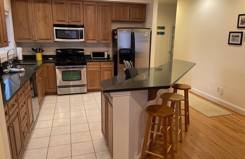 Mount Holly House | Waterfront with dock, kayaks, canoe, 4-bedroom, sleeps 10