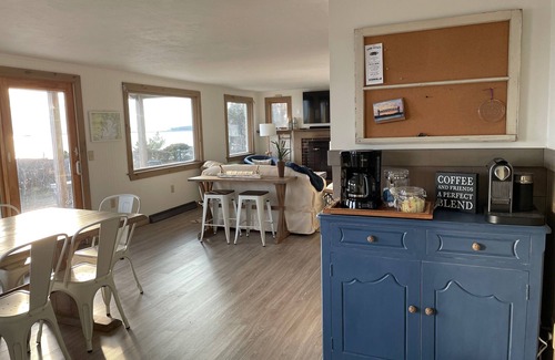 Bourne House | Waterfront with stunning views and beach