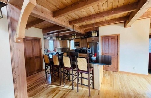 Monticello Ski Chalet | Waters Edge Retreat with new hot tub