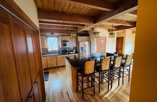 Monticello Ski Chalet | Waters Edge Retreat with new hot tub