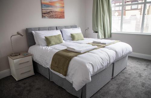 Thornton-Cleveleys Apartment | Wave Stays - Ground Floor Apartment - Outside Seating Area