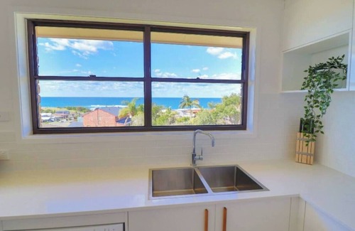 Caves Beach House | Waves @ Caves - Panoramaudsigt over Cave Beach