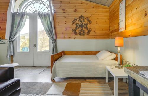 Waynesville Apartment | Waynesville Studio with Fire Pit and Mountain Views!