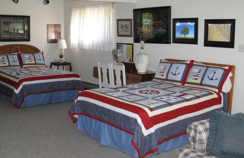 Egg Harbor Cottage | We offer "country-quiet" a short walk from the village center and town dock.