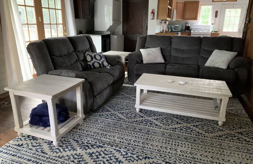 Franklin Cottage | Webster Camp - rustic getaway with Webster Lake access, fire pit & large deck!