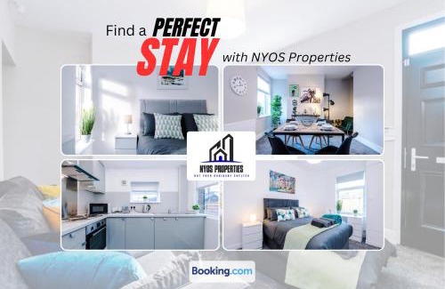 Manchester House | Weekly Stay By NYOS PROPERTIES Short Lets & Serviced Accommodation Manchester With Free parking