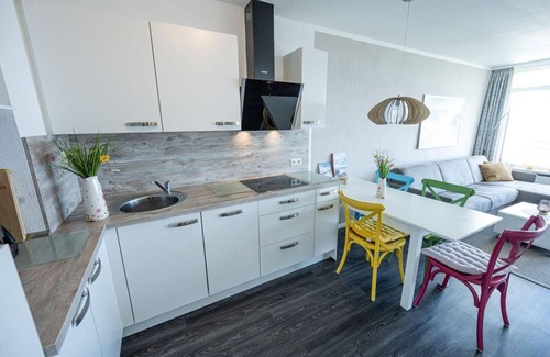 Dahme Apartment | Wehmeyer Strandhotel - sea view and beach chair included!