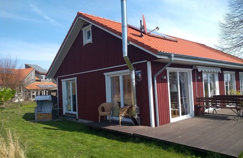 Grodersby House | Weitblick bis zur Schlei: das Lindhus in Grödersby
