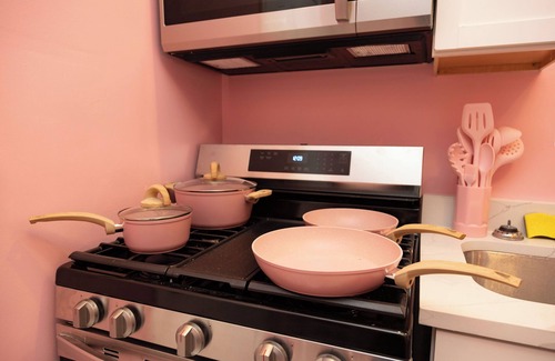 Chatham House | Welcome to Boss Barbie’s Dreamhouse! Everything is pink.