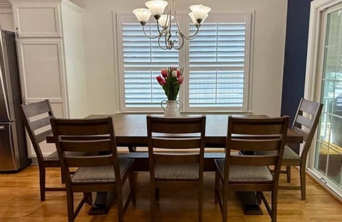 New London House | Welcome to Rest at Badin Lake, your serene waterfront retreat in New London, NC.