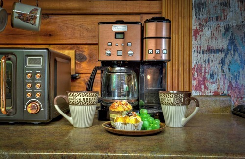 Walnut Mountain Cabin | Welcome to Starlight Mountain: Pet-friendly haven boasting stunning mountain views, hot tub, fire-table, pool table, and reliable WiFi