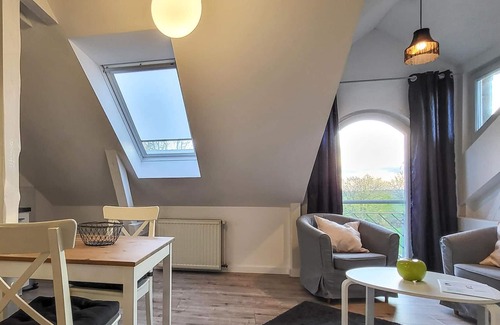 Behnkendorf Apartment | Welcome to the apartment Kloster - brick building with a beautiful view of the countryside!