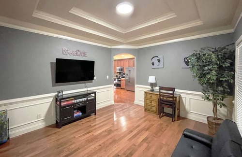 Fair Play House | Welcoming home with huge deck overlooking lake. Pet Friendly!