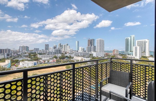 Edgewater Apartment | Welcoming Wynwood 2BR w/Gym & Roof Pool, nr Midtown, by Blueground