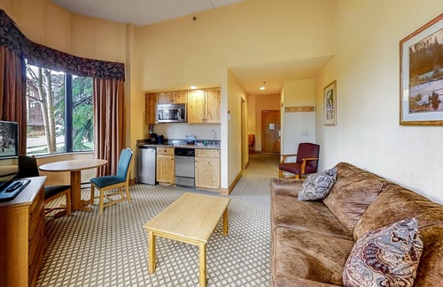 Crested Butte Apartment | Well-Kept Studio Near the Slopes w/Kitchenette, WiFi, Shared Pool, & Hot Tub