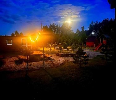 gmina Stezyca House | Wellness chill domek na Kaszubach,Gołubie ,saunowy zakątek z balia pod gwiazdami