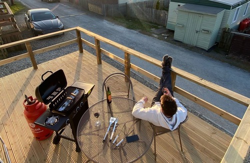 Aberporth House | West Wales static Caravan, modern 8 berth, stunning beaches, with club house