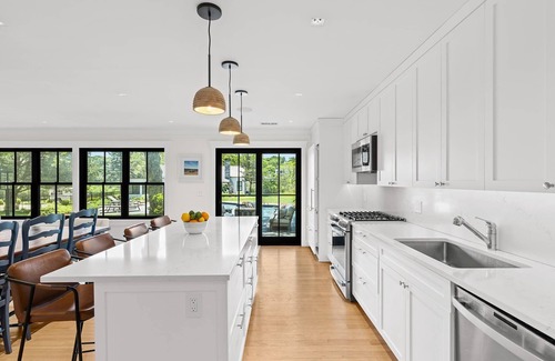 Westhampton Beach House | Westhampton Beach 4 bed/4 bath - large garden, heated gunite pool, dock on bay!