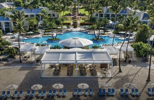 Contant Farms Villa | Westin resort.Beautiful ocean view over Cruz Bay. Quiet hillside unit.