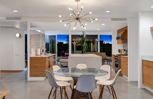 Racquet Club Estates House | Wexler Steel House 4 - Pool Spa and Grand Piano