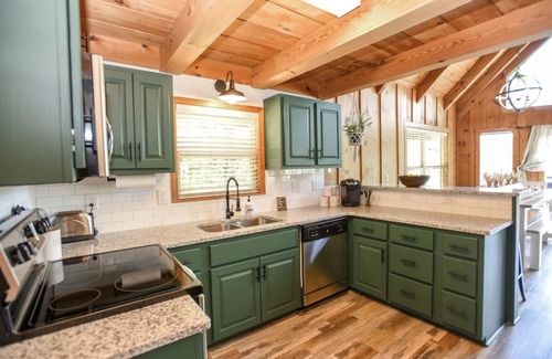 Flat Hollow Marina House | Whatever Floats Your Boat! Norris Lake Waterfront w/Private Dock Sleeps 15