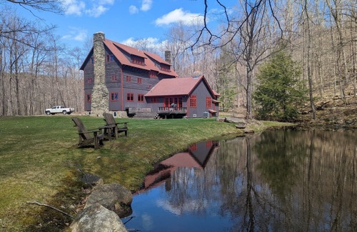 Stratton and Bromley Ski Areas Ski Chalet | Where crisp air meets cozy nights—your Vermont fall escape awaits.