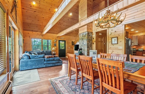 Rangeley House | Whippoorwill - Wooded location, hot tub, close to downtown Oquossoc
