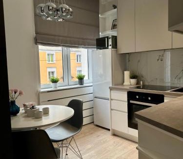 Czestochowa Apartment | White Apartament Częstochowa Centrum 2-bedroom