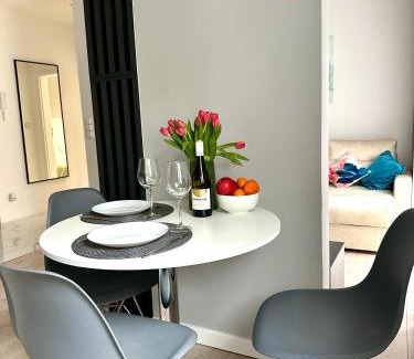 Czestochowa Apartment | White Apartament Częstochowa Centrum 2-bedroom