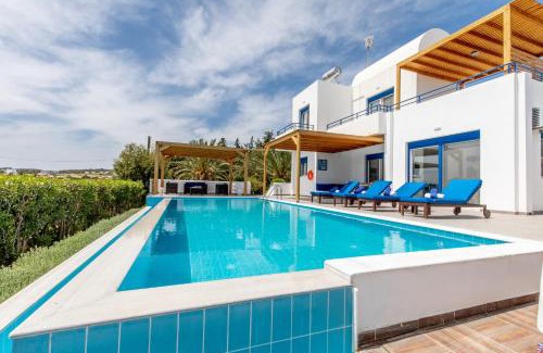 Lahania Villa | White Blue Villa