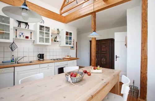 Bastorf House | White Garden Living in the historic farmhouse