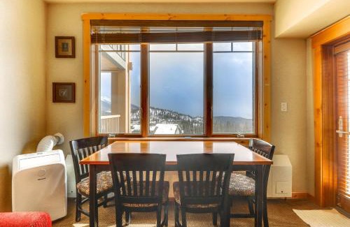 Whitefish Apartment | Whitefish Mountain Condo Balcony and Resort Access!