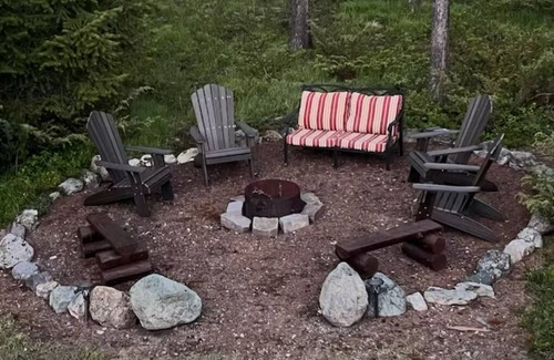 Whitefish Cabin | Whitefish Rustic Luxury! Views, Fire Pit, Hot Tub, Secluded!