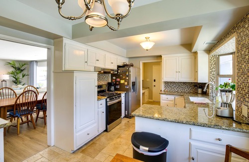 Whittier House | Whittier Vacation Rental: Close to Hiking Trails!