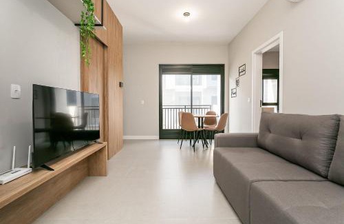 Cachoeira do Bom Jesus Apartment | WI-FI 1000MB | Piscina no Rooftop #CHA07
