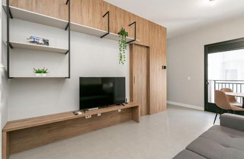 Cachoeira do Bom Jesus Apartment | WI-FI 1000MB | Piscina no Rooftop #CHA07